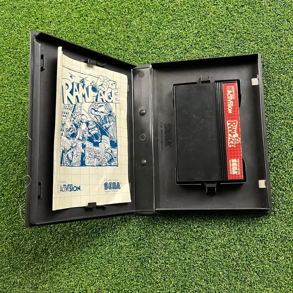 Rampage (Sega Master System , 1988 ) Complete CIB